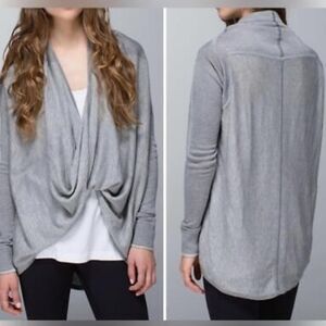 Lululemon Iconic sweater wrap Heather 8